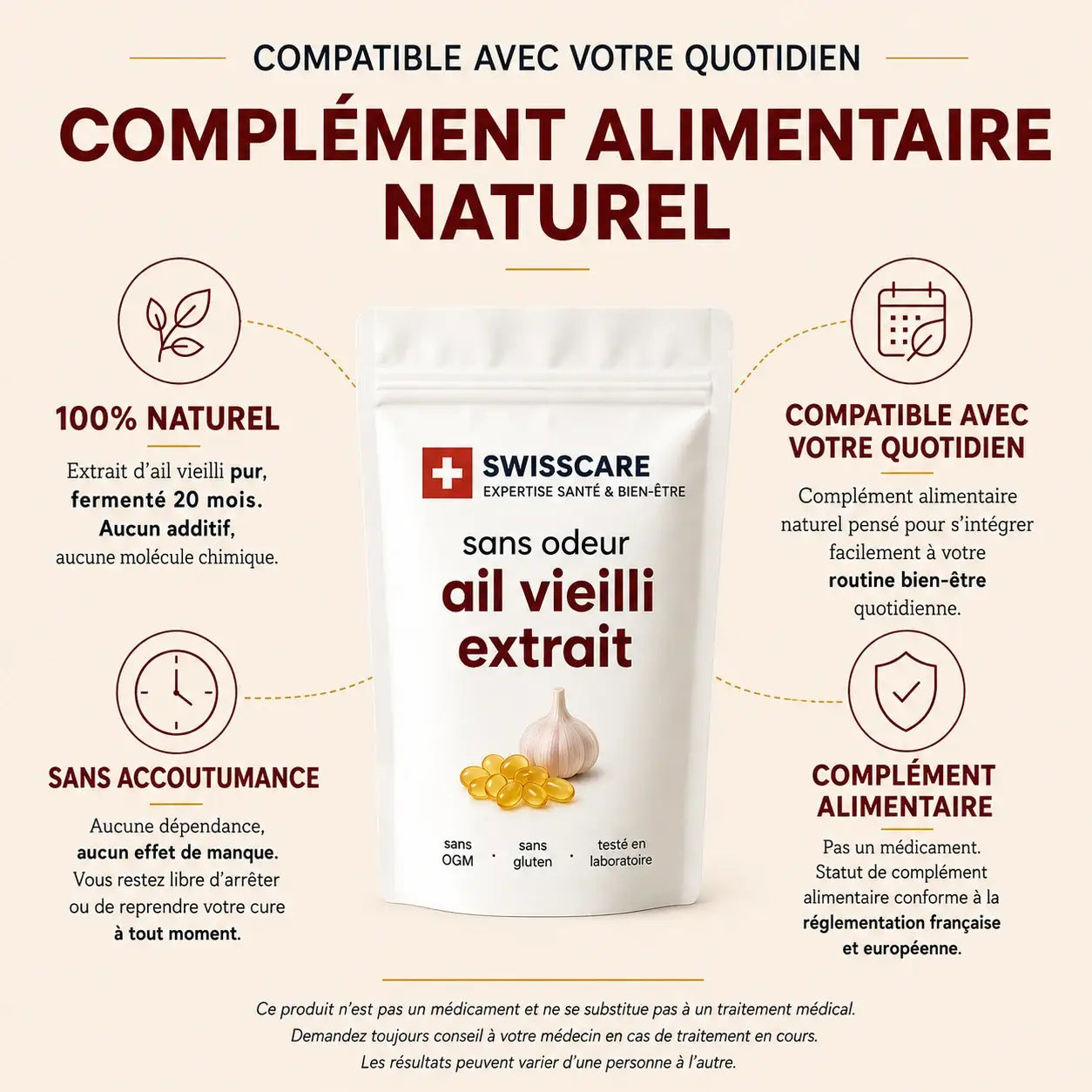 Extrait d'Ail Vieilli SAC