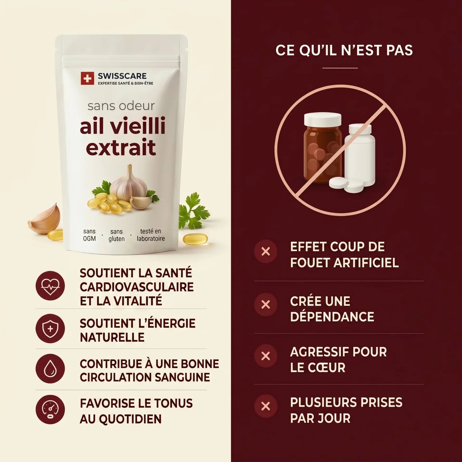 Extrait d'Ail Vieilli - Circulation & Vitalité