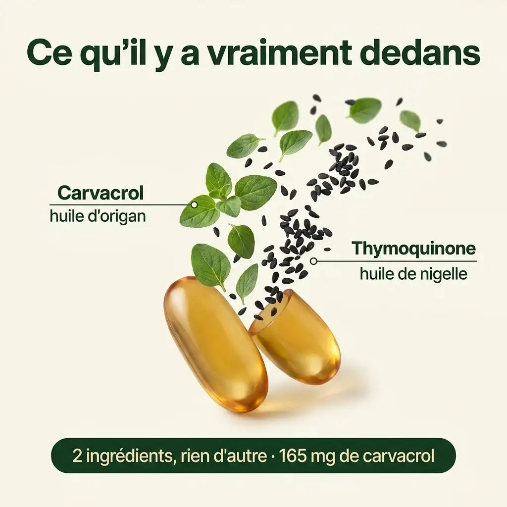 Huile d'Origan & Nigelle