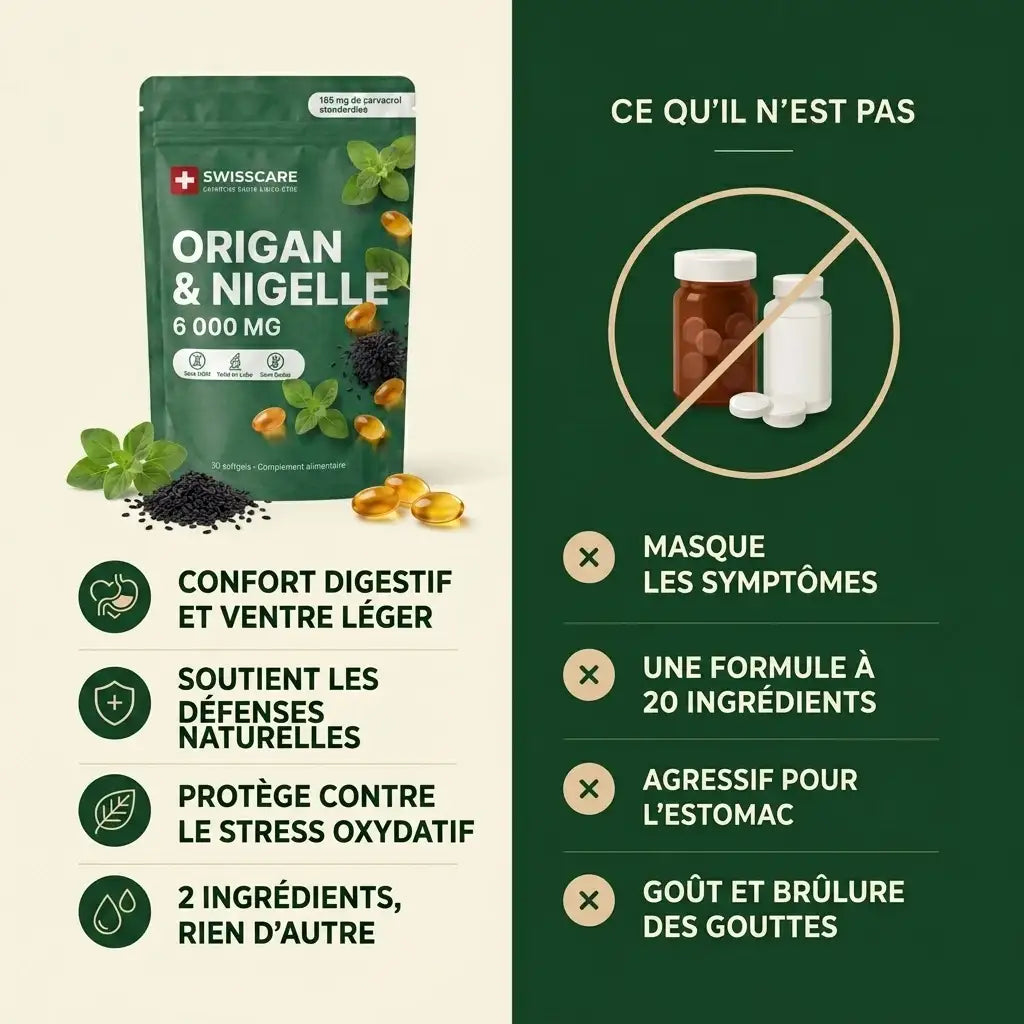 Huile d'Origan & Nigelle