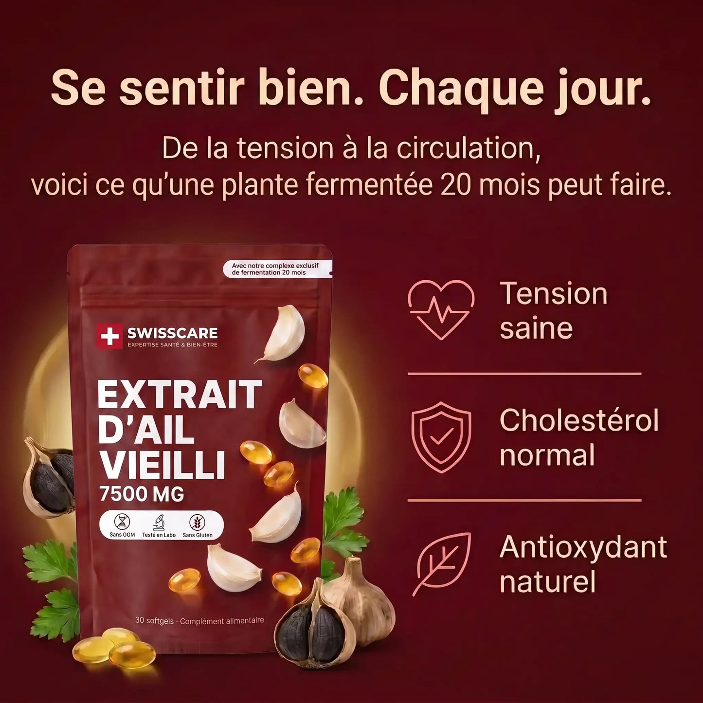 Extrait d'Ail Vieilli - 20 mois