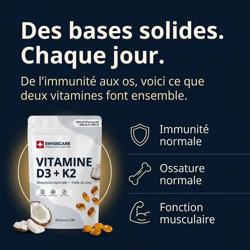 Vitamine D3 + K2