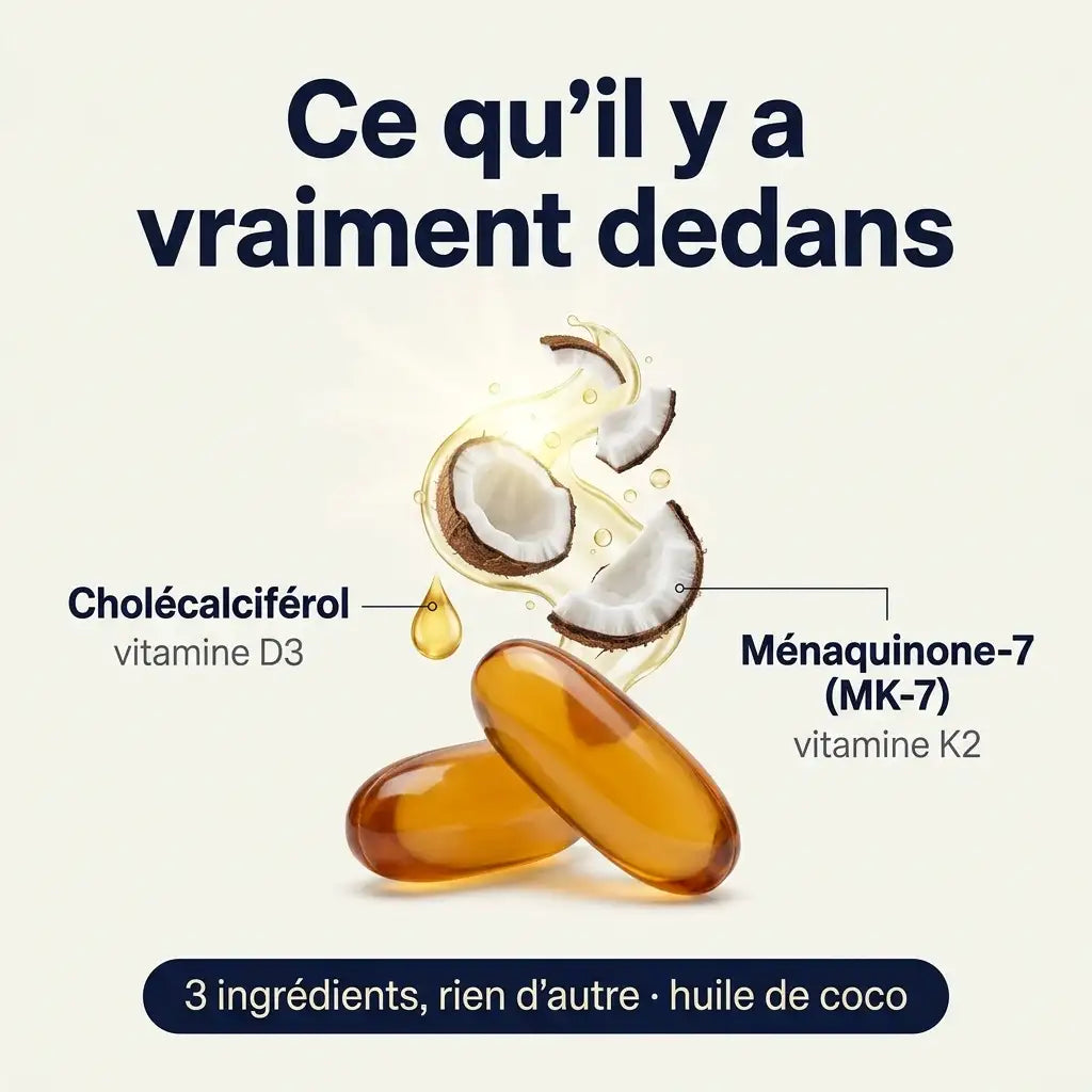 Vitamine D3 + K2