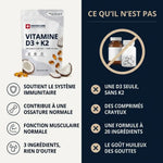 Vitamine D3 + K2